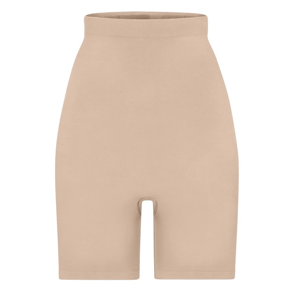 SKIMS Seamless Sculpt High-Waisted Above The Knee Short in Mica - Size Small - Picture 1 of 9